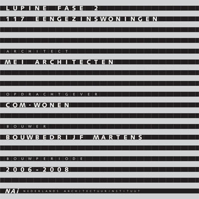 Lupine fase II, 117 eengezinswoningen